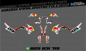 ADHESIVOS Y PEGATINAS DE VINILO KTM ADVENTURE Rt001-02