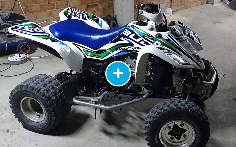 ADHESIVOS Y PEGATINAS DE VINILO PARA SUZUKI LTZ 400 Rt002