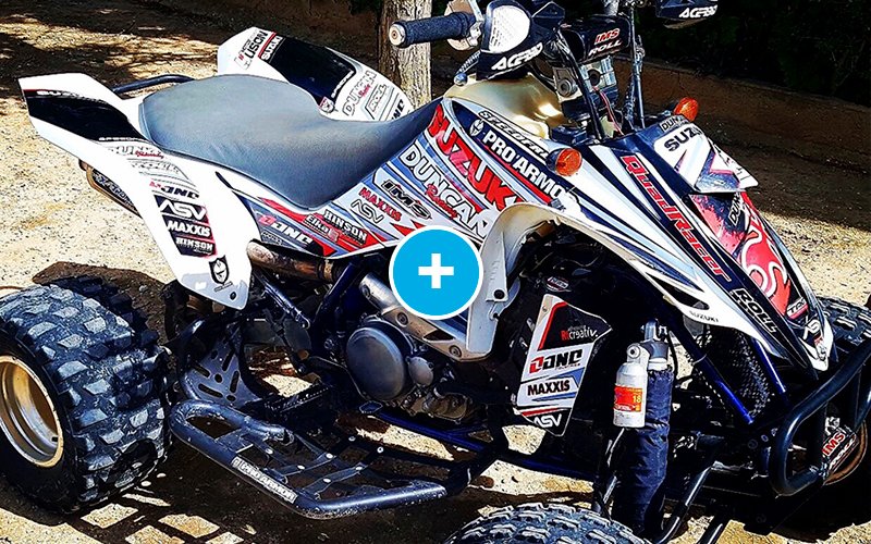 ADHESIVOS Y PEGATINAS DE VINILO PARA SUZUKI LTZ 400 Rt003