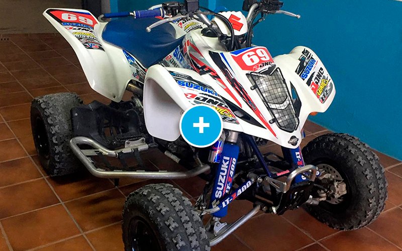 ADHESIVOS Y PEGATINAS DE VINILO PARA SUZUKI LTZ 400 Rt004
