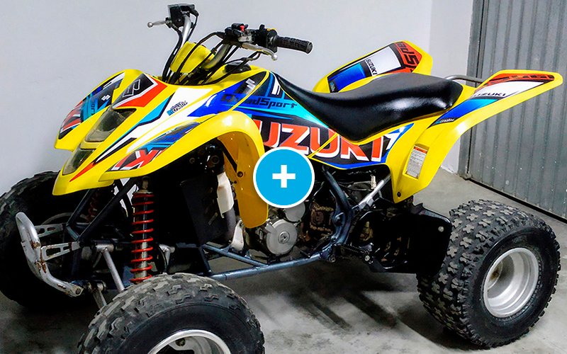 ADHESIVOS Y PEGATINAS DE VINILO PARA SUZUKI LTZ 400 Rt006