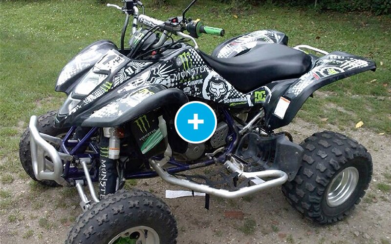 ADHESIVOS Y PEGATINAS DE VINILO PARA SUZUKI LTZ 400 Rt008