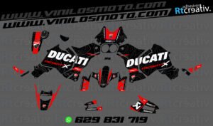 ADHESIVOS Y PEGATINAS DE VINILO DUCATI DESERTX Rt005-01