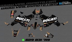 ADHESIVOS Y PEGATINAS DE VINILO DUCATI DESERTX Rt005-02