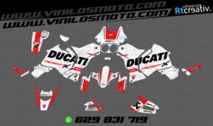 ADHESIVOS Y PEGATINAS DE VINILO DUCATI DESERTX Rt005-03