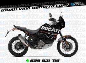 ADHESIVOS Y PEGATINAS DE VINILO DUCATI DESERTX Rt005-02