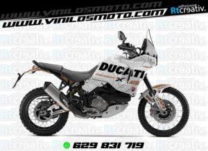 ADHESIVOS Y PEGATINAS DE VINILO DUCATI DESERTX Rt005-04