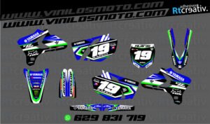 ADHESIVOS Y PEGATINAS DE VINILO YAMAHA ENDURO Y CROSS Rt005-01