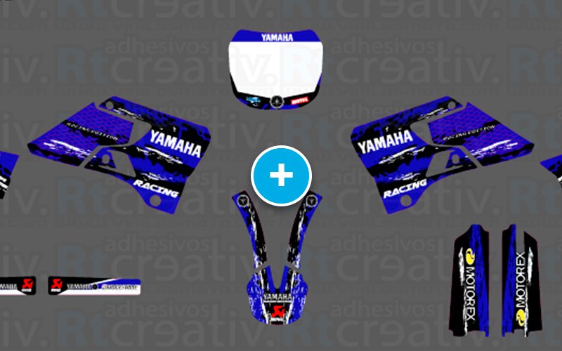 ADHESIVOS Y PEGATINAS DE VINILO YAMAHA ENDURO Y CROSS Rt013