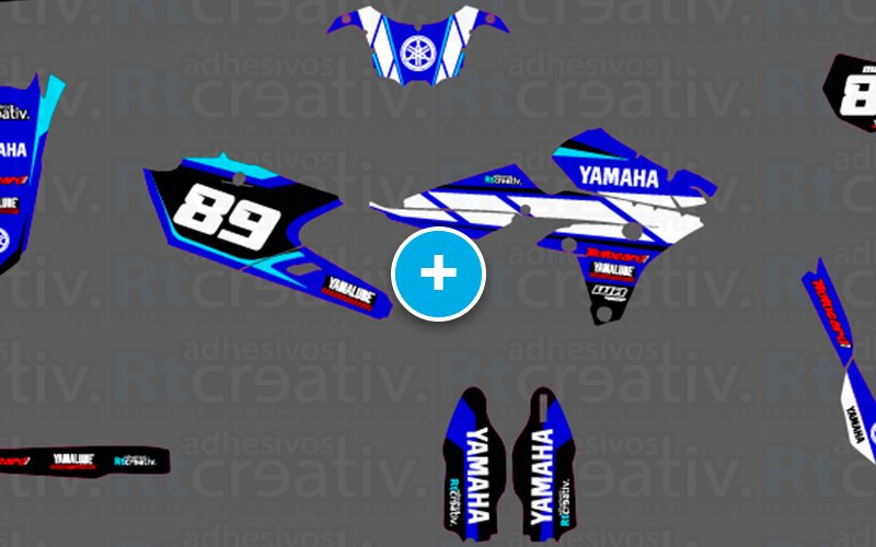 ADHESIVOS Y PEGATINAS DE VINILO YAMAHA ENDURO Y CROSS Rt014