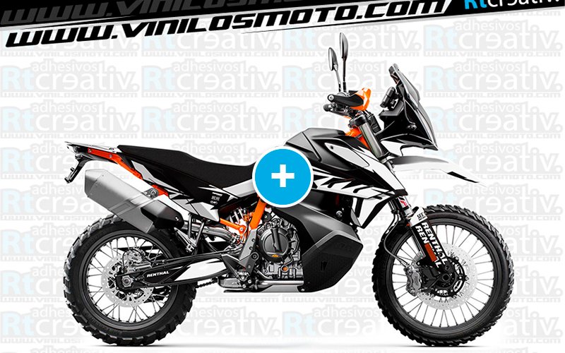 ADHESIVOS Y PEGATINAS DE VINILO KTM ADVENTURE Rt008