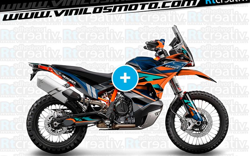 ADHESIVOS Y PEGATINAS DE VINILO KTM ADVENTURE Rt010