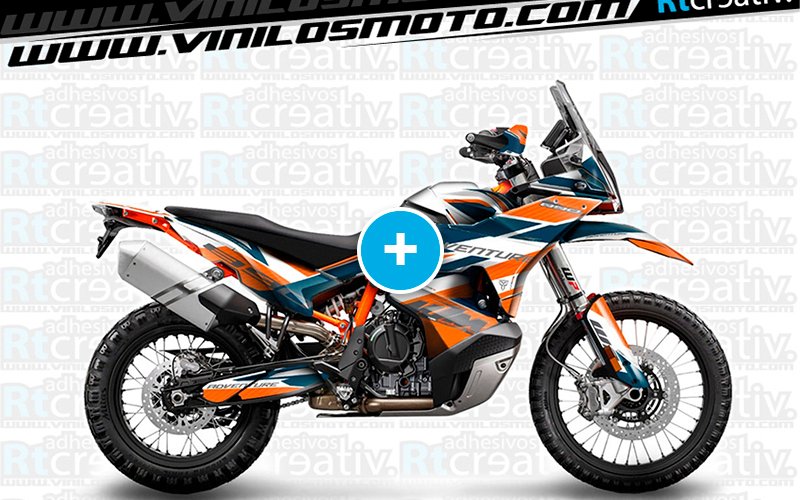 ADHESIVOS Y PEGATINAS DE VINILO KTM ADVENTURE Rt013