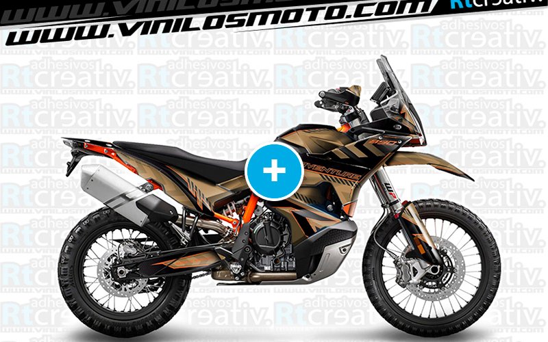 ADHESIVOS Y PEGATINAS DE VINILO KTM ADVENTURE Rt015