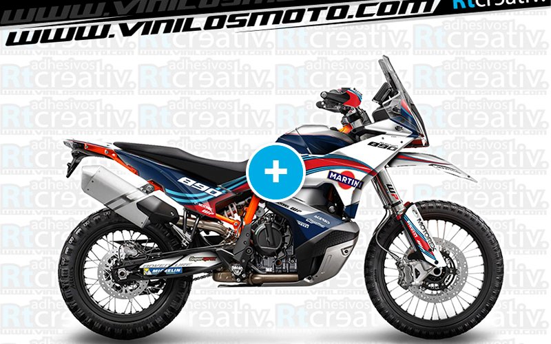 ADHESIVOS Y PEGATINAS DE VINILO KTM ADVENTURE Rt016