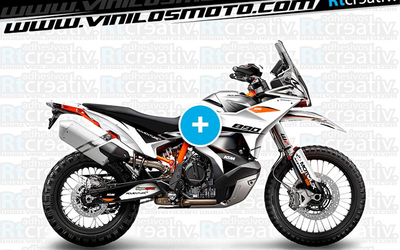 ADHESIVOS Y PEGATINAS DE VINILO KTM ADVENTURE Rt019