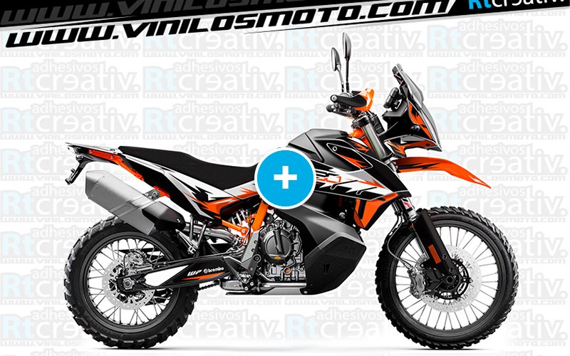 ADHESIVOS Y PEGATINAS DE VINILO KTM ADVENTURE Rt020