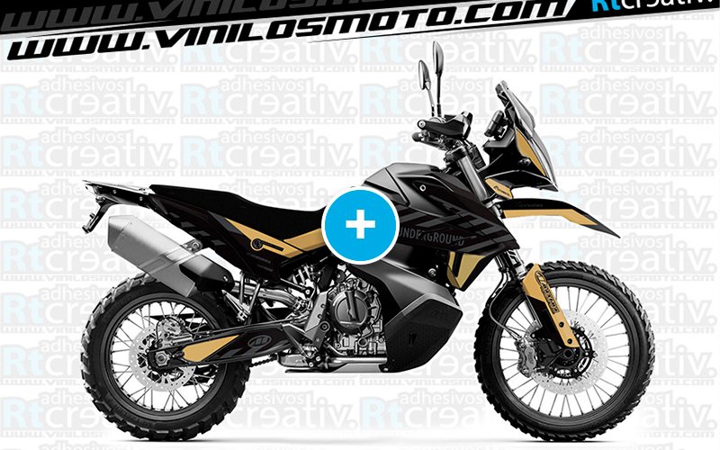 ADHESIVOS Y PEGATINAS DE VINILO KTM ADVENTURE Rt021