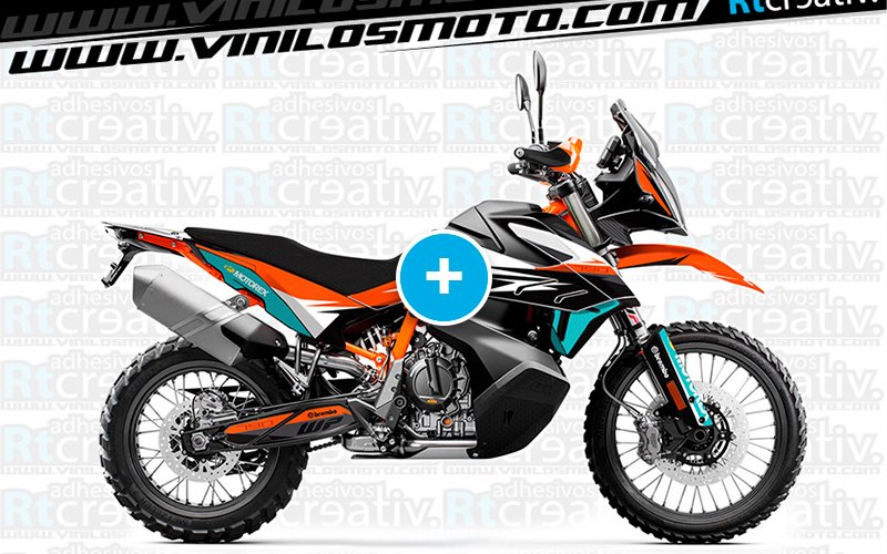 ADHESIVOS Y PEGATINAS DE VINILO KTM ADVENTURE Rt022