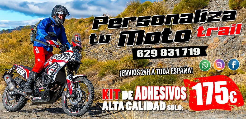 Vinilos moto trail