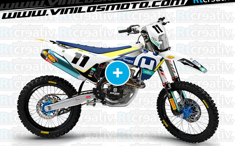 ADHESIVOS Y PEGATINAS DE VINILO HUSQVARNA ENDURO Y CROSS Rt013