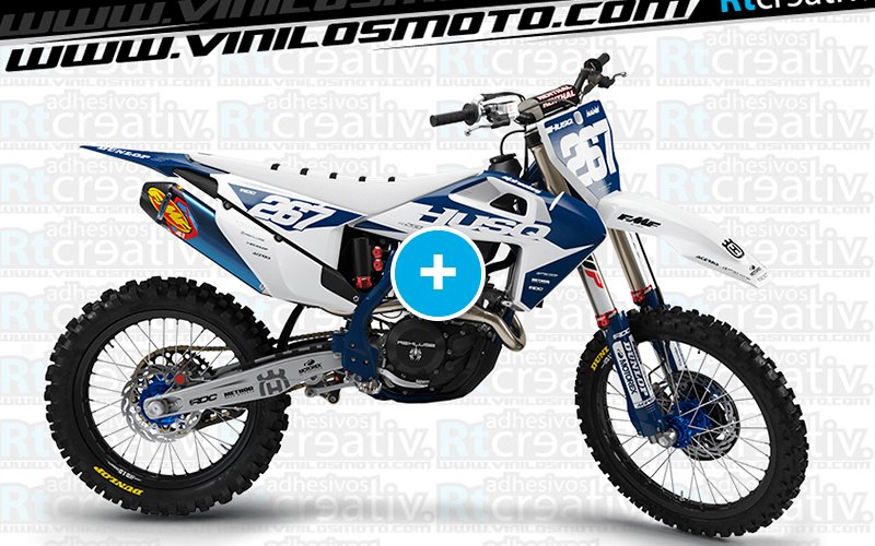 ADHESIVOS Y PEGATINAS DE VINILO HUSQVARNA ENDURO Y CROSS Rt021