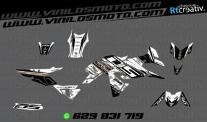 ADHESIVOS Y PEGATINAS DE VINILO VOGE DS 650 X Rt004-12