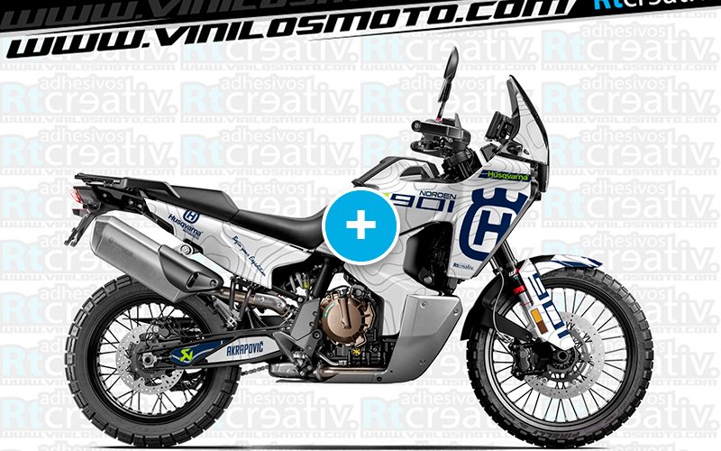 ADHESIVOS Y PEGATINAS DE VINILO HUSQVARNA NORDEN 901 Rt001