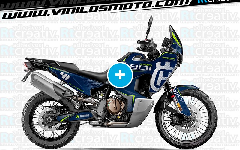 ADHESIVOS Y PEGATINAS DE VINILO HUSQVARNA NORDEN 901 Rt002