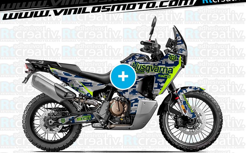 ADHESIVOS Y PEGATINAS DE VINILO HUSQVARNA NORDEN 901 Rt004