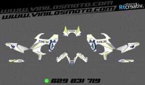 ADHESIVOS Y PEGATINAS DE VINILO HUSQVARNA NORDEN 901 Rt002-02
