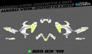 ADHESIVOS Y PEGATINAS DE VINILO HUSQVARNA NORDEN 901 Rt002-04