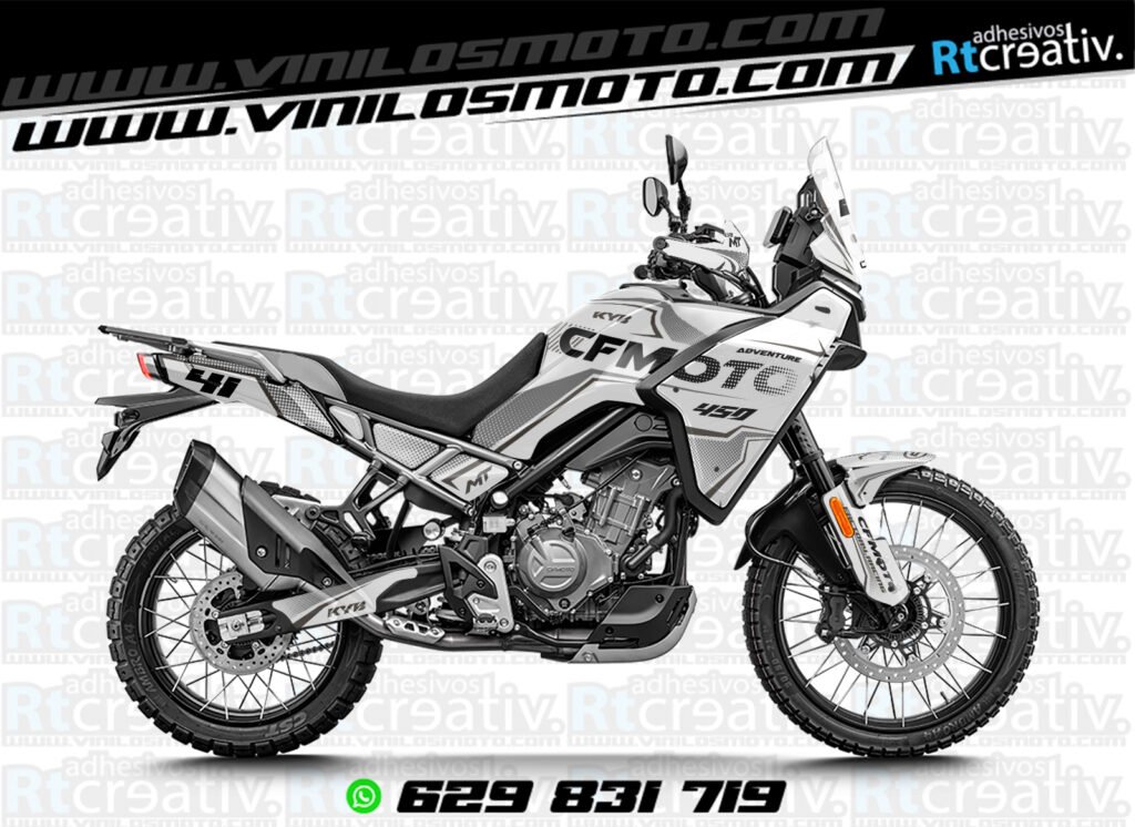 ADHESIVOS Y PEGATINAS DE VINILO CFMOTO 450 MT RT005-11