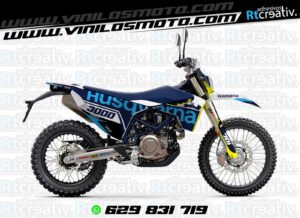 ADHESIVOS Y PEGATINAS DE VINILO HUSQVARNA ENDURO Y CROSS Rt001-03