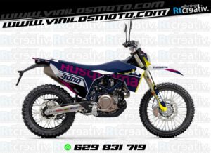 ADHESIVOS Y PEGATINAS DE VINILO HUSQVARNA ENDURO Y CROSS Rt001-04