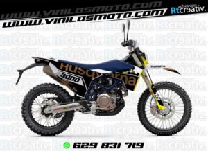 ADHESIVOS Y PEGATINAS DE VINILO HUSQVARNA ENDURO Y CROSS Rt001-05