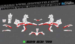ADHESIVOS Y PEGATINAS DE VINILO VOGE 900 DSX Rt001-10