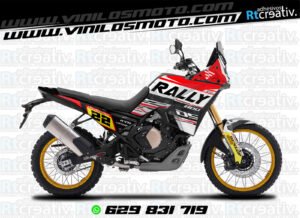 175€ - Voge DS800 Rally | Diseño RT005 11 ADHESIVOS VINILOS Y PEGATINAS DE VOGE DS800 RALLY RT005
