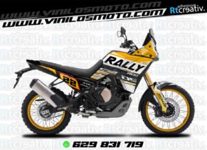 175€ - Voge DS800 Rally | Diseño RT005 9 ADHESIVOS VINILOS Y PEGATINAS DE VOGE DS800 RALLY RT005