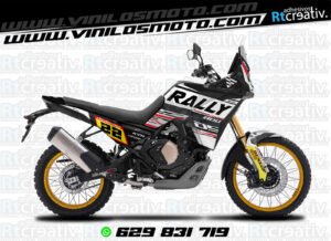 175€ - Voge DS800 Rally | Diseño RT005 5 ADHESIVOS VINILOS Y PEGATINAS DE VOGE DS800 RALLY RT005