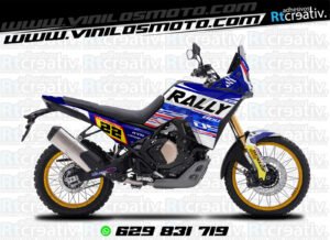 175€ - Voge DS800 Rally | Diseño RT005 3 ADHESIVOS VINILOS Y PEGATINAS DE VOGE DS800 RALLY RT005
