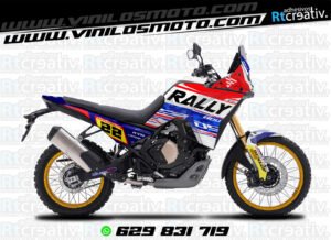 175€ - Voge DS800 Rally | Diseño RT005 1 ADHESIVOS VINILOS Y PEGATINAS DE VOGE DS800 RALLY RT005