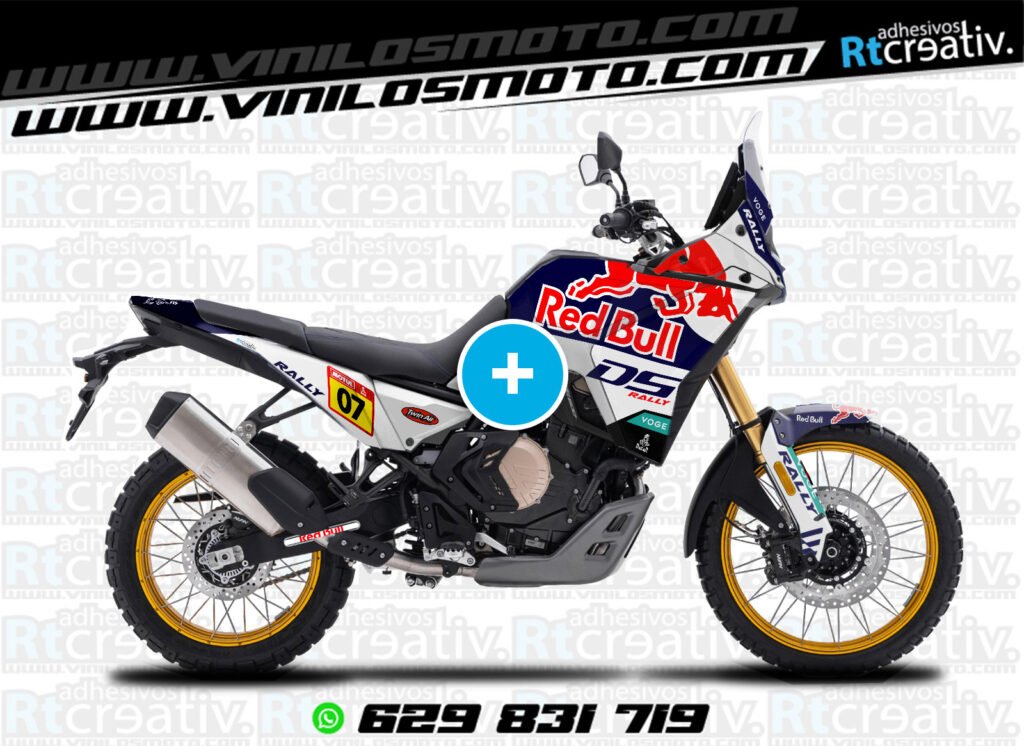 175€ - Voge DS800 Rally | Diseño RT003 37 ADHESIVOS VINILOS Y PEGATINAS DE VOGE DS800 RALLY RT003