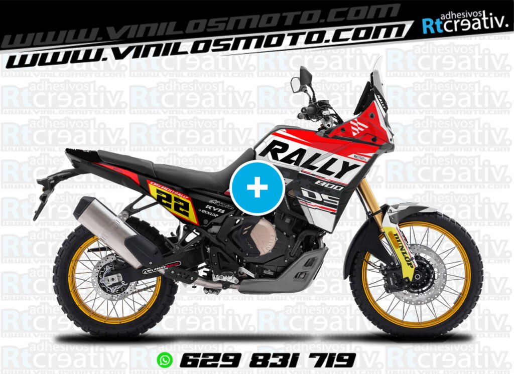 175€ - Voge DS800 Rally | Diseño RT005 1 cabecera RT005 1