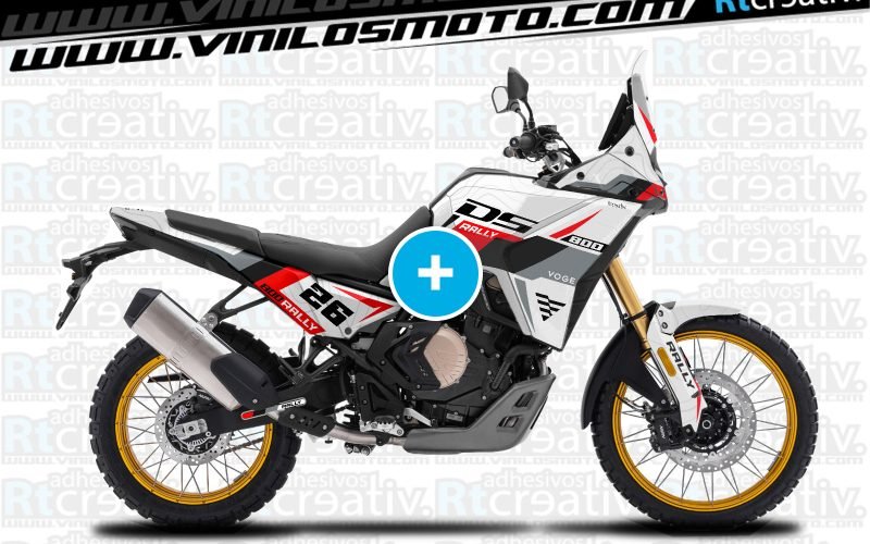 VINILOS VOGE DS800 RALLY RT004-2